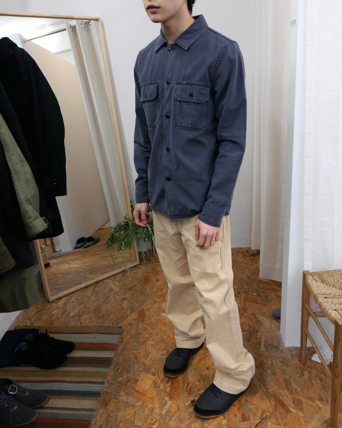 레미 릴리프 셔츠 자켓 상품이미지1