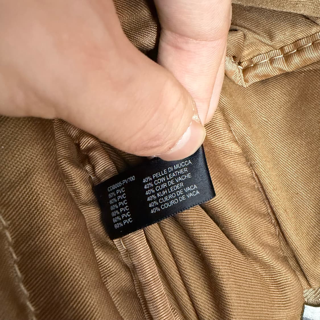 캘빈클라인 카우레더 백팩 상품이미지8