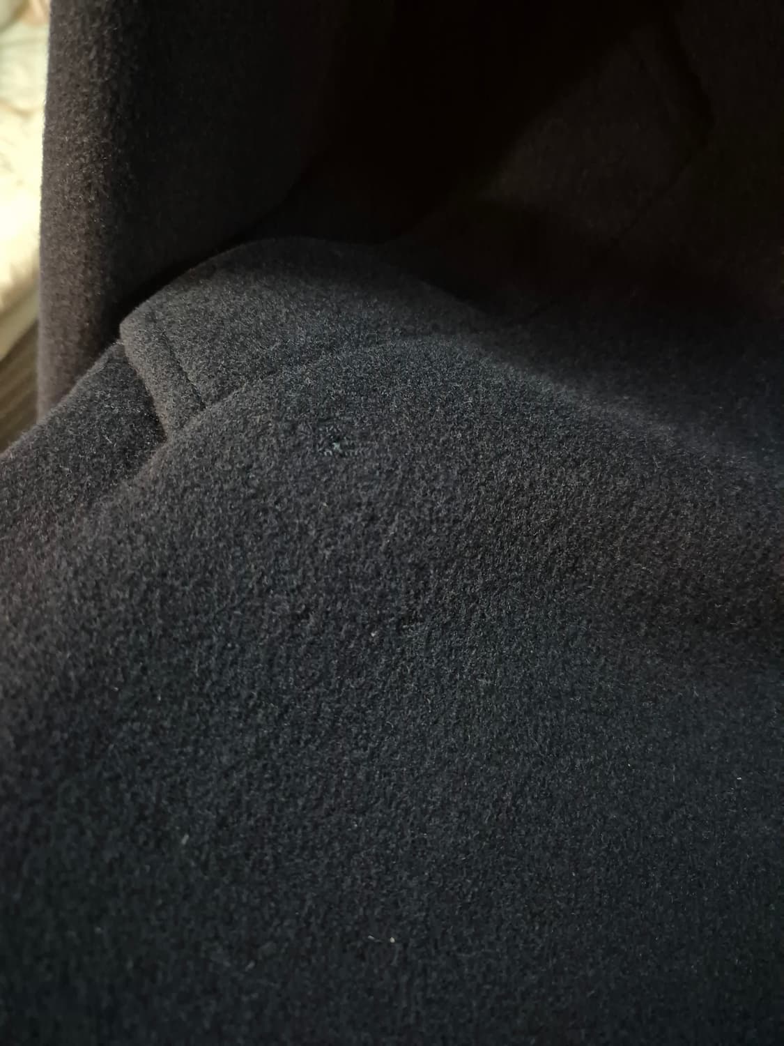 버버리 램스울 네이비 발마칸코트 (105-110) 상품이미지8