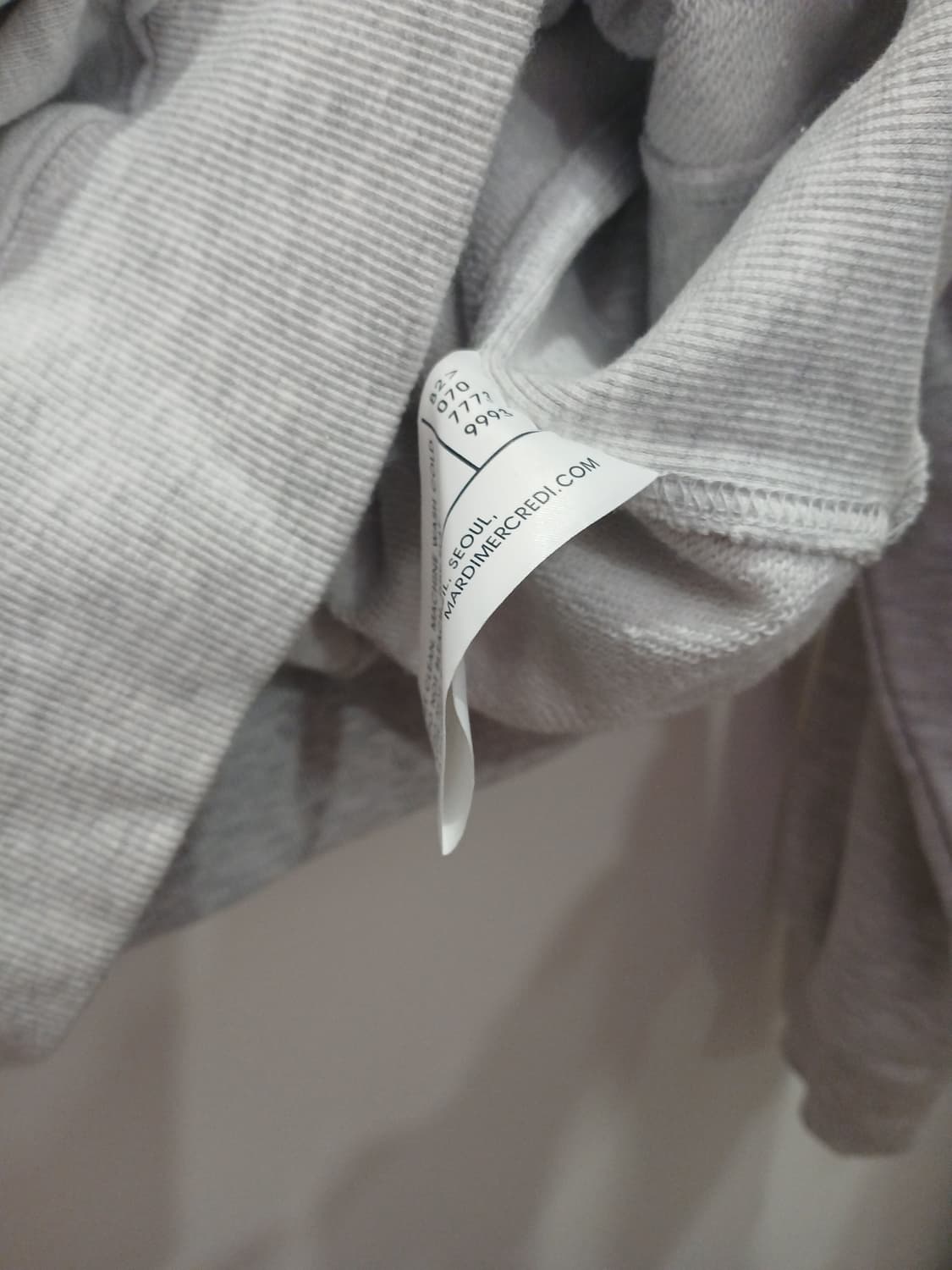 마르디 메크르디 맨투맨 상품이미지5