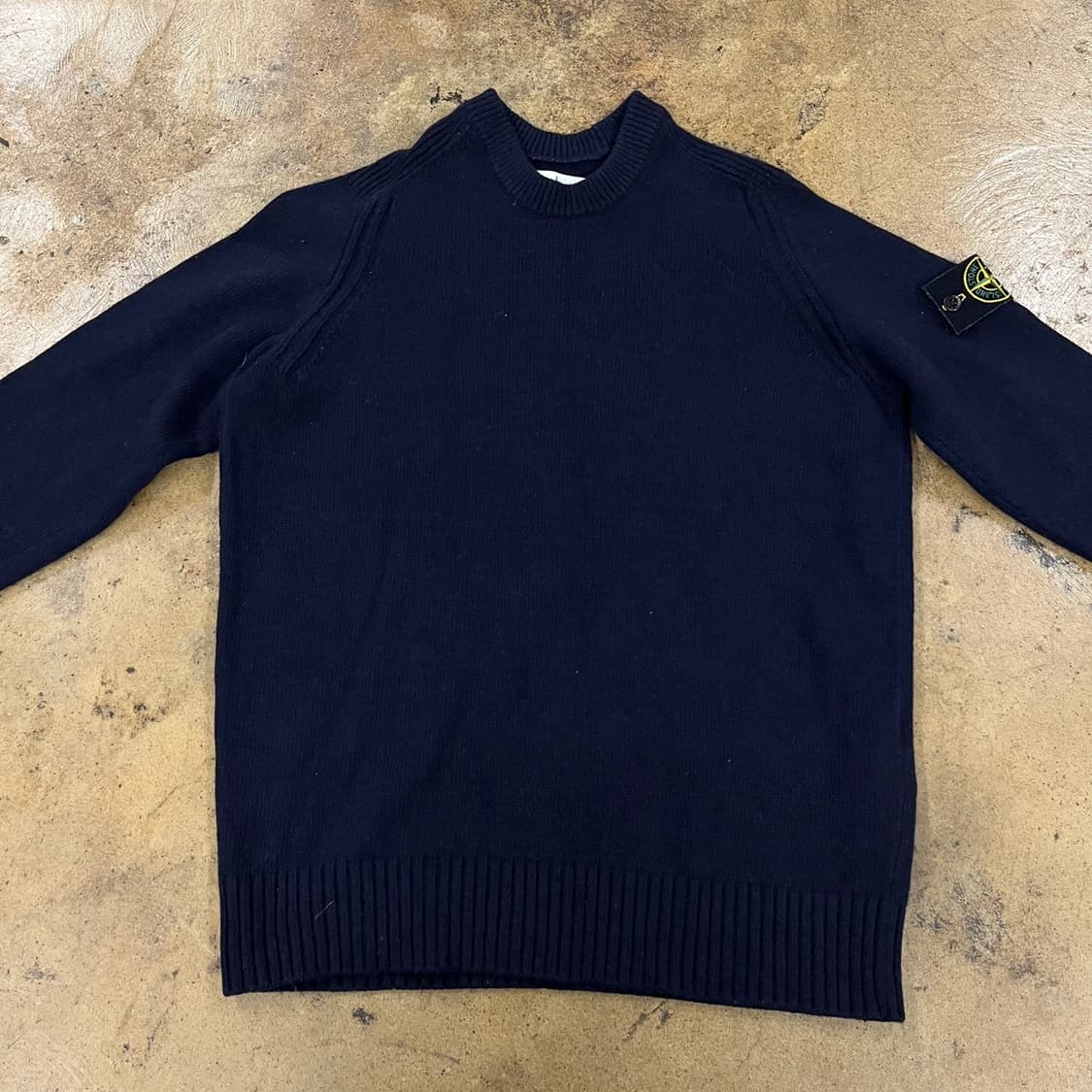 [정품/S] 스톤아일랜드 네이비 니트 b19 상품이미지3