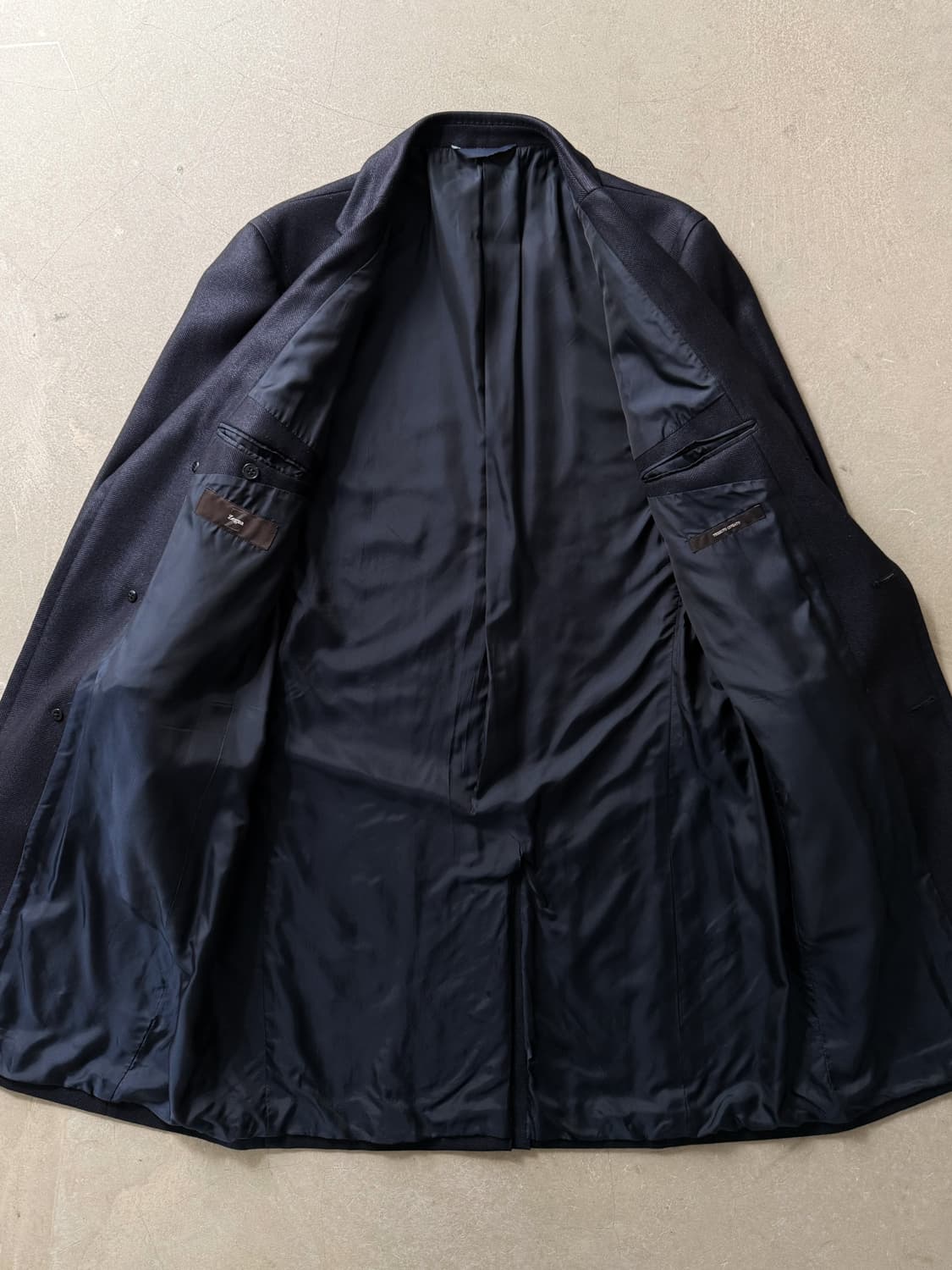Ermenegildo Zegna Herringbone Wool Overc 상품이미지7