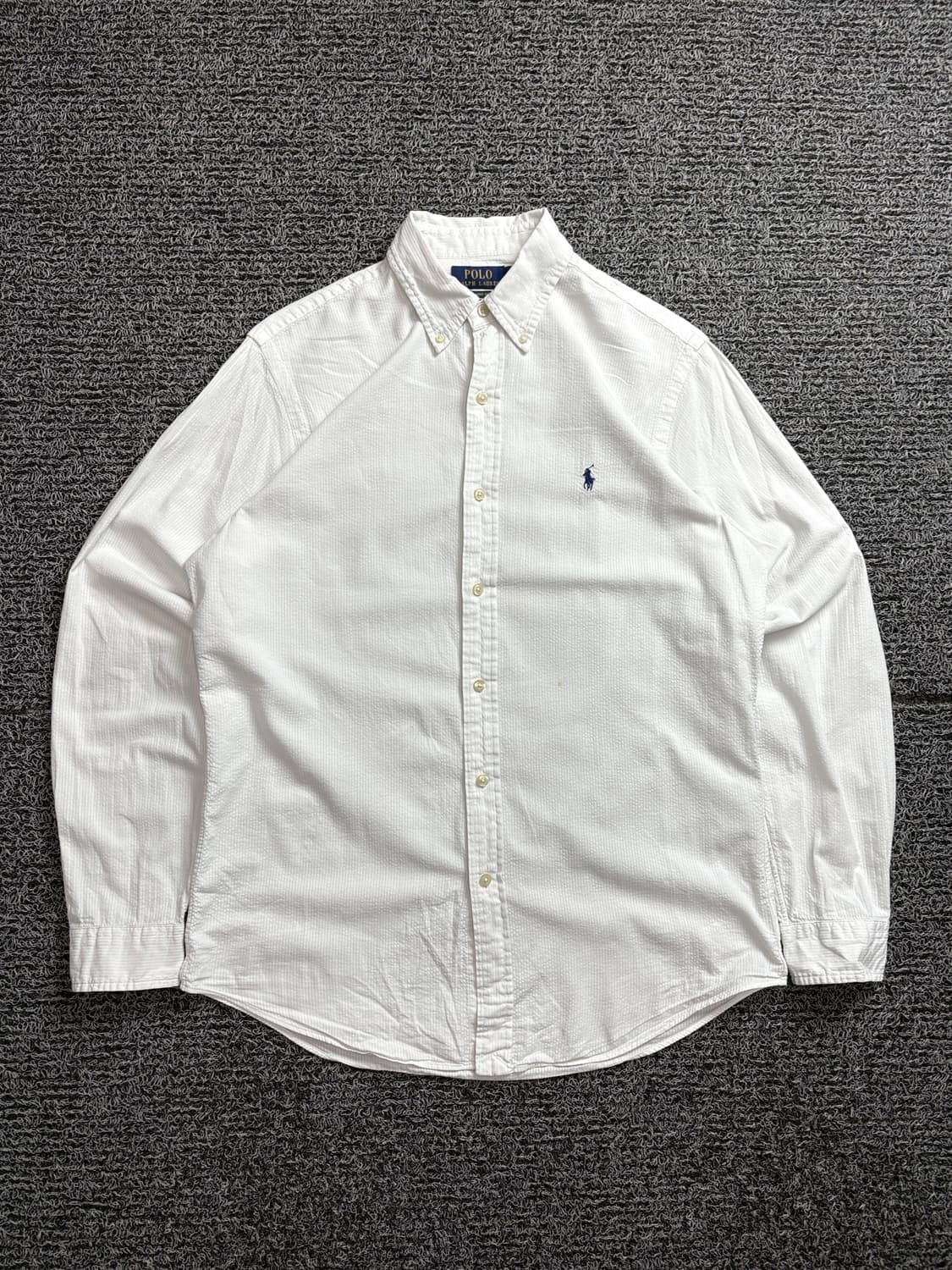 폴로 랄프로렌 신형 포니 로고 클래식 옥스포드 셔츠 화이트 2079 상품이미지2