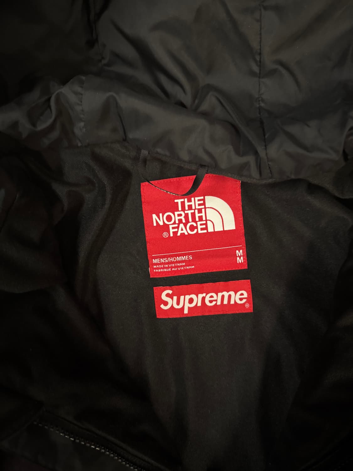 [M] 슈프림x노스페이스 마운틴 자켓 블랙 상품이미지5