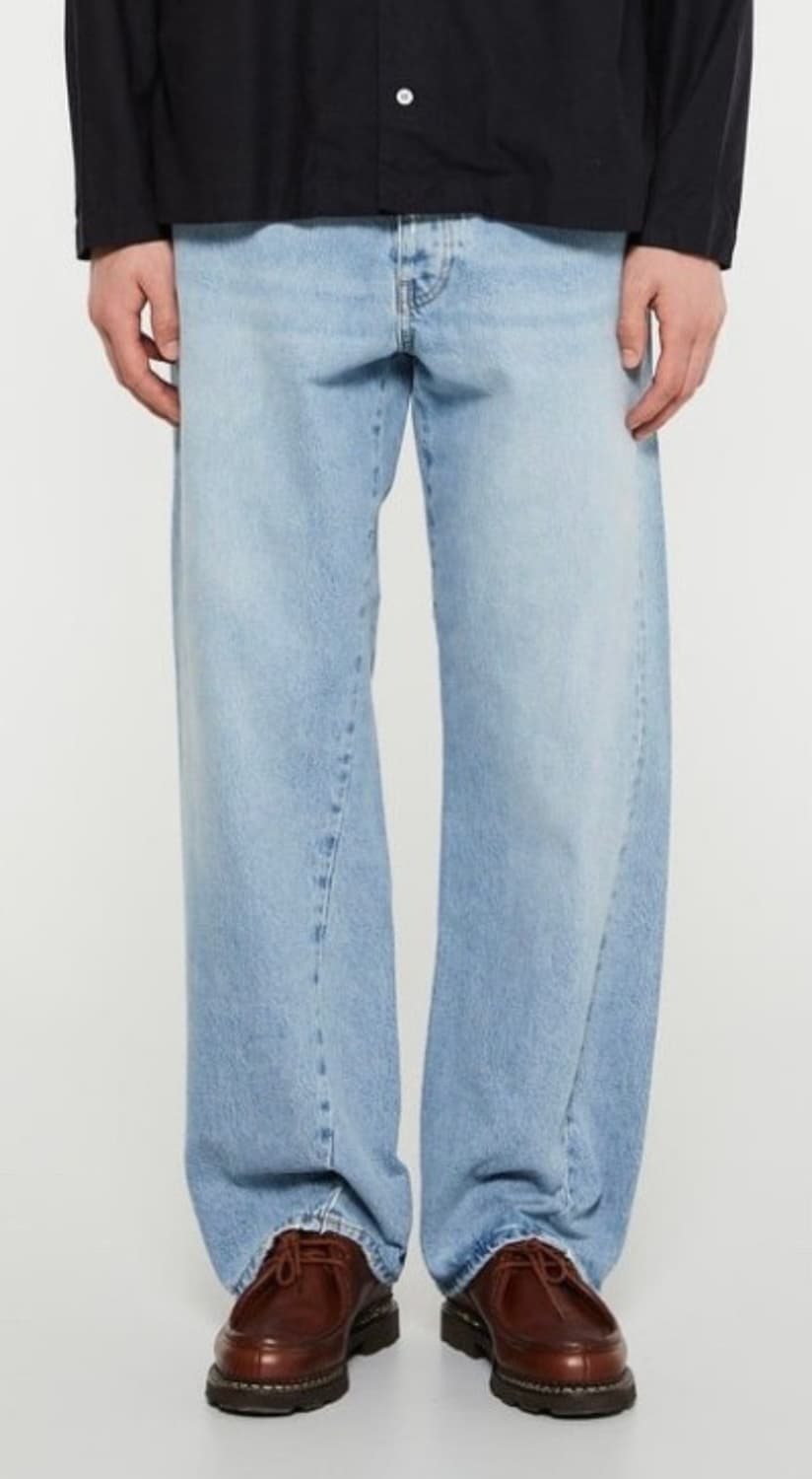 (31/34) 선플라워 와이드 트위스트 데님 상품이미지1