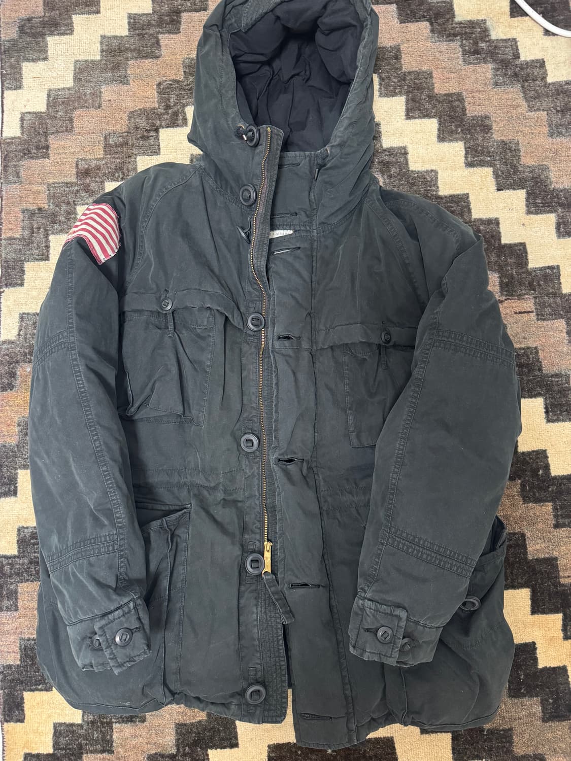 데님앤서플라이 구스 패딩 파카 L rrl 폴로  상품이미지1