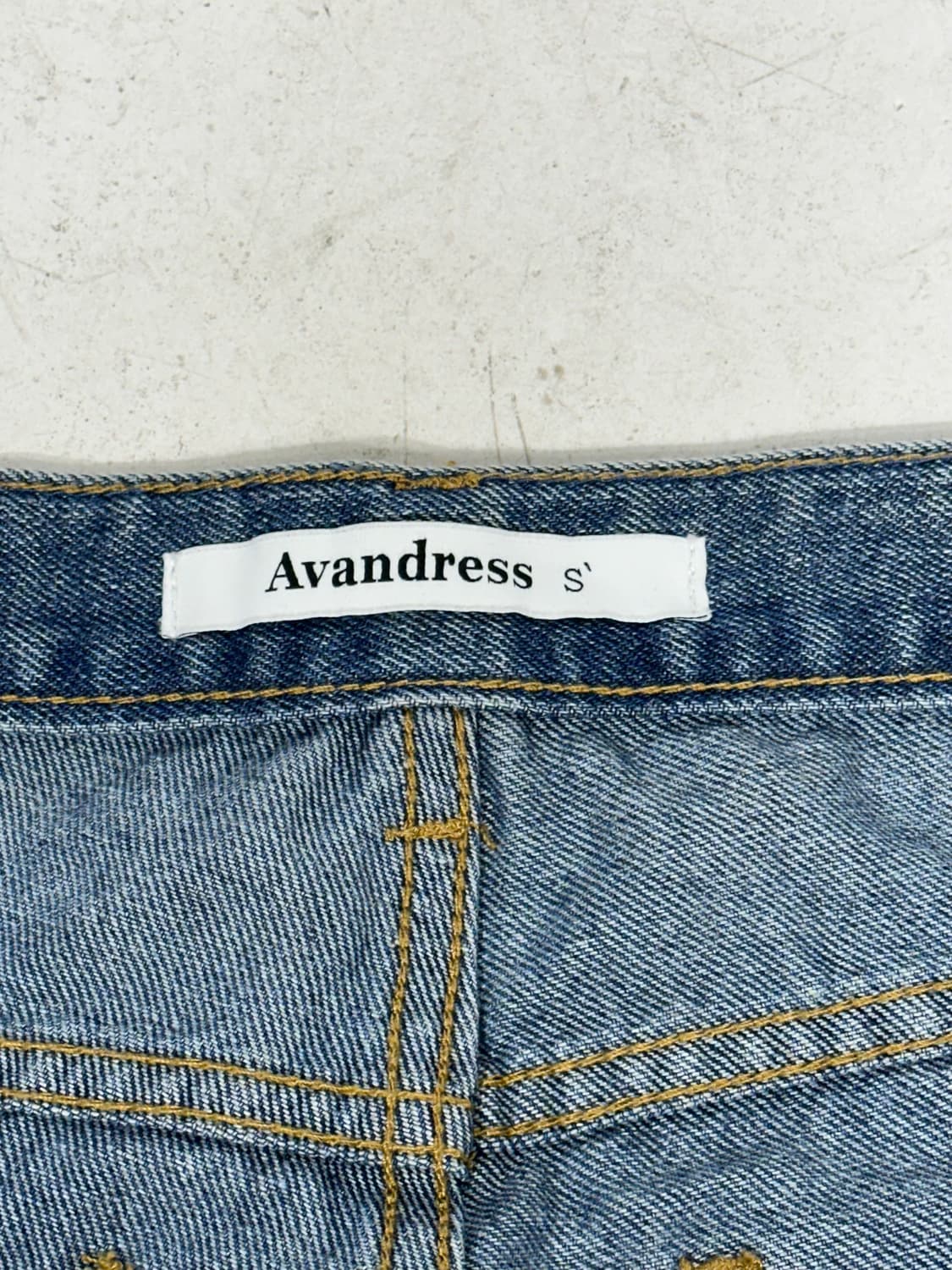 어반드레스 중청 데님 버뮤다 카고 팬츠 반바지 S 상품이미지7