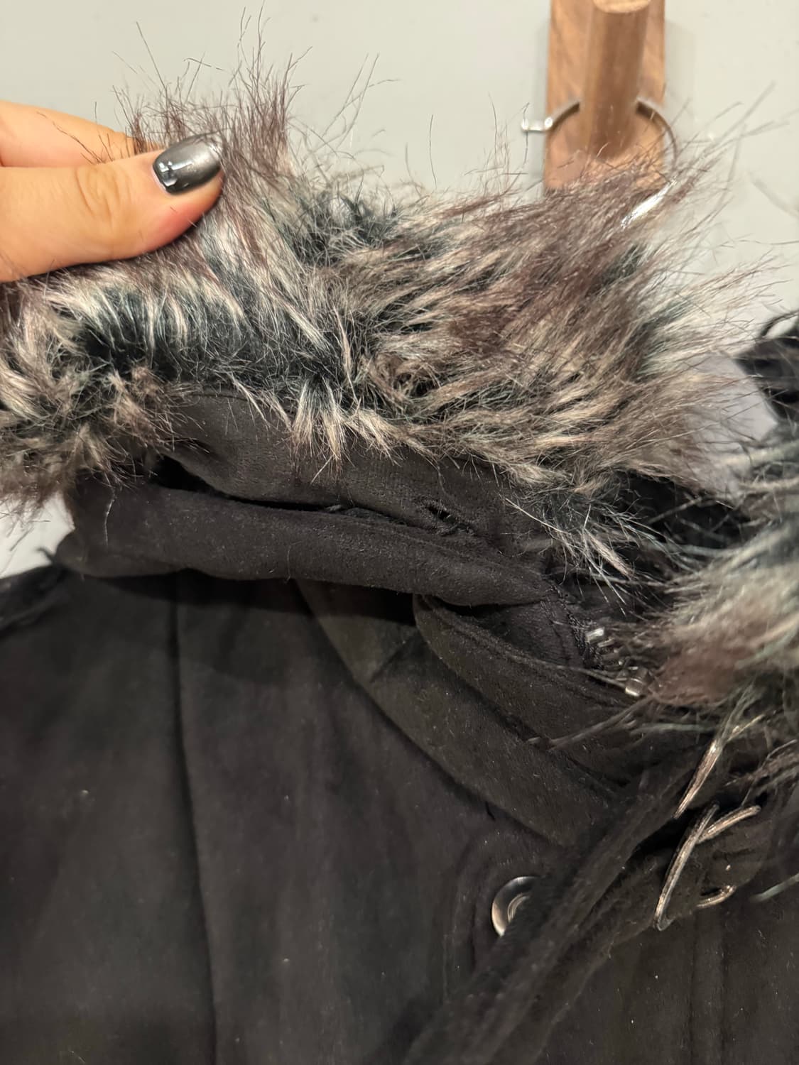 In the attic buckle detail velour jacket 상품이미지8