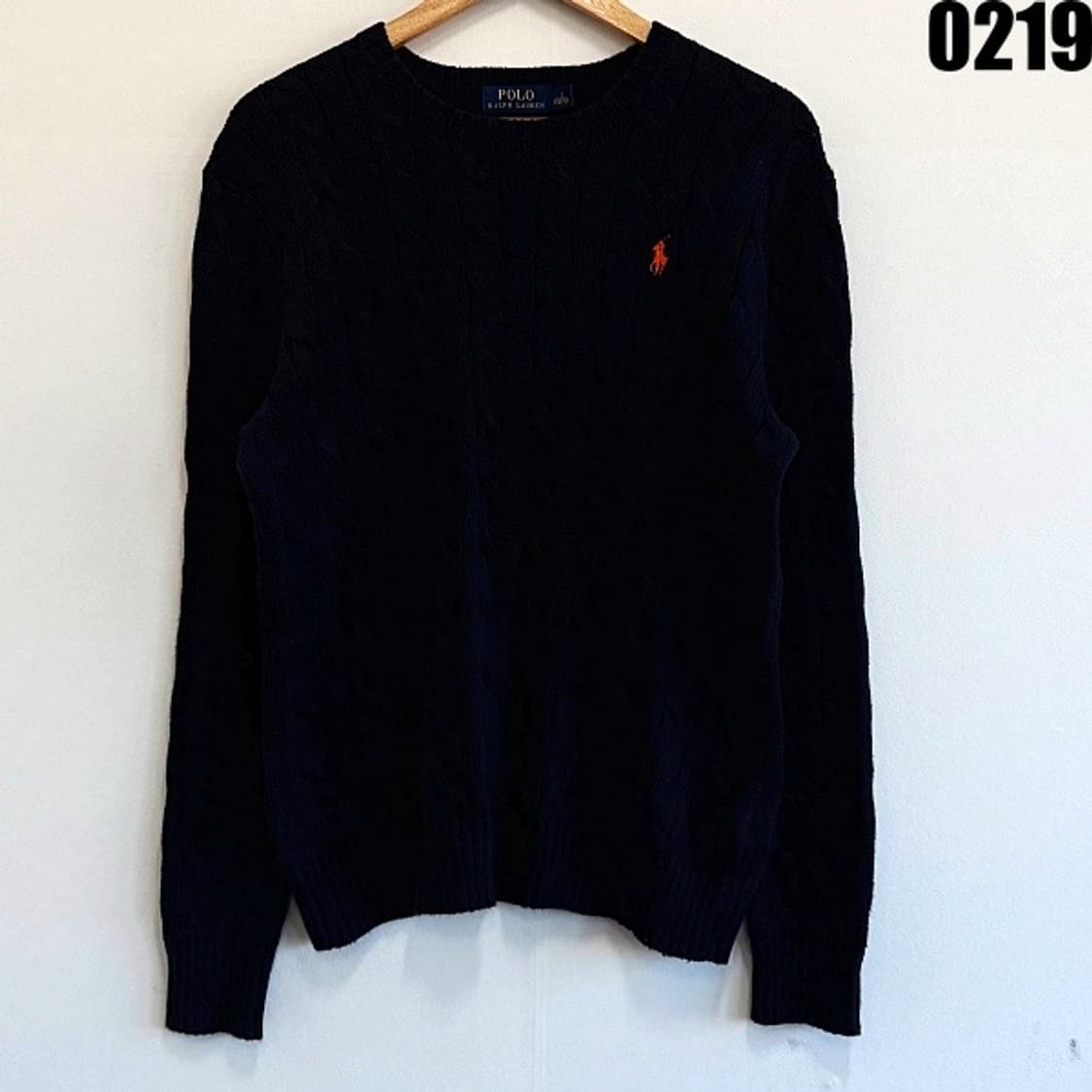 폴로 랄프로렌 정품 코튼 케이블 니트 S 0219  상품이미지1