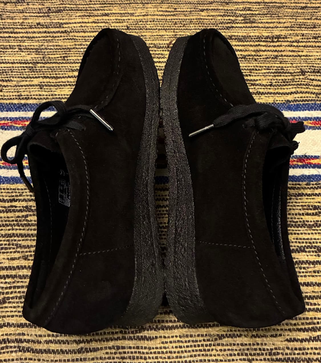 (240)클락스X찰스스테드 스웨이드 블랙 왈라비 로퍼  상품이미지4