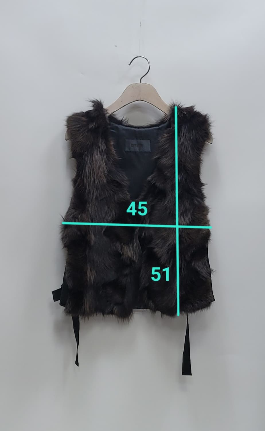 SYSTEM 한섬 시스템 폭스 베스트 / 여 82-94-160 (F)
 상품이미지10