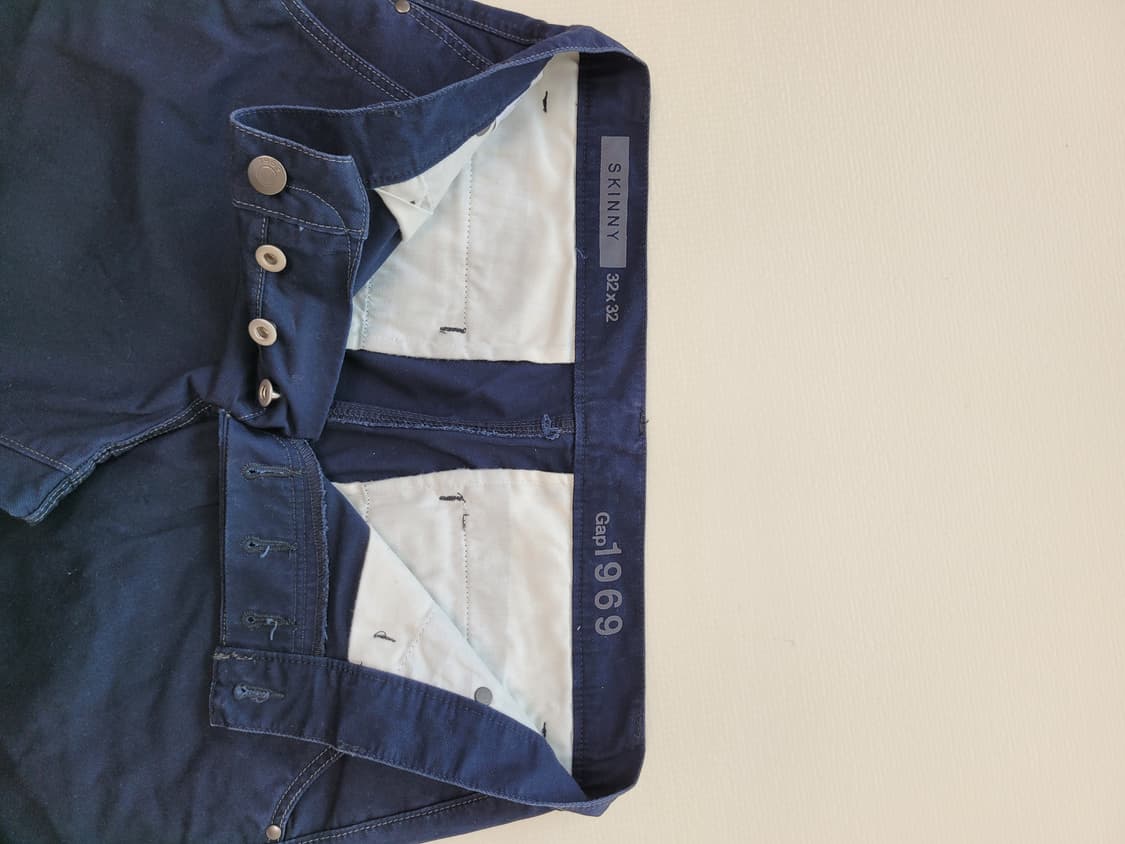 갭 GAP 1969 남자 청바지 32 다크네이비 상품이미지5