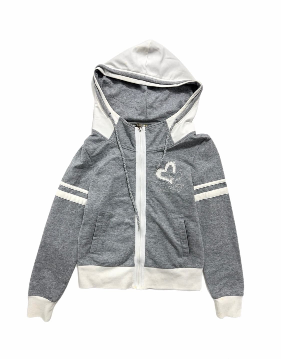 Heart hoodie zip-up 상품이미지1