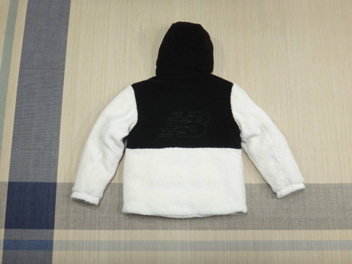 (M/95) 뉴발란스 컬러블록 플리스 리버서블 다운 점퍼 상품이미지4