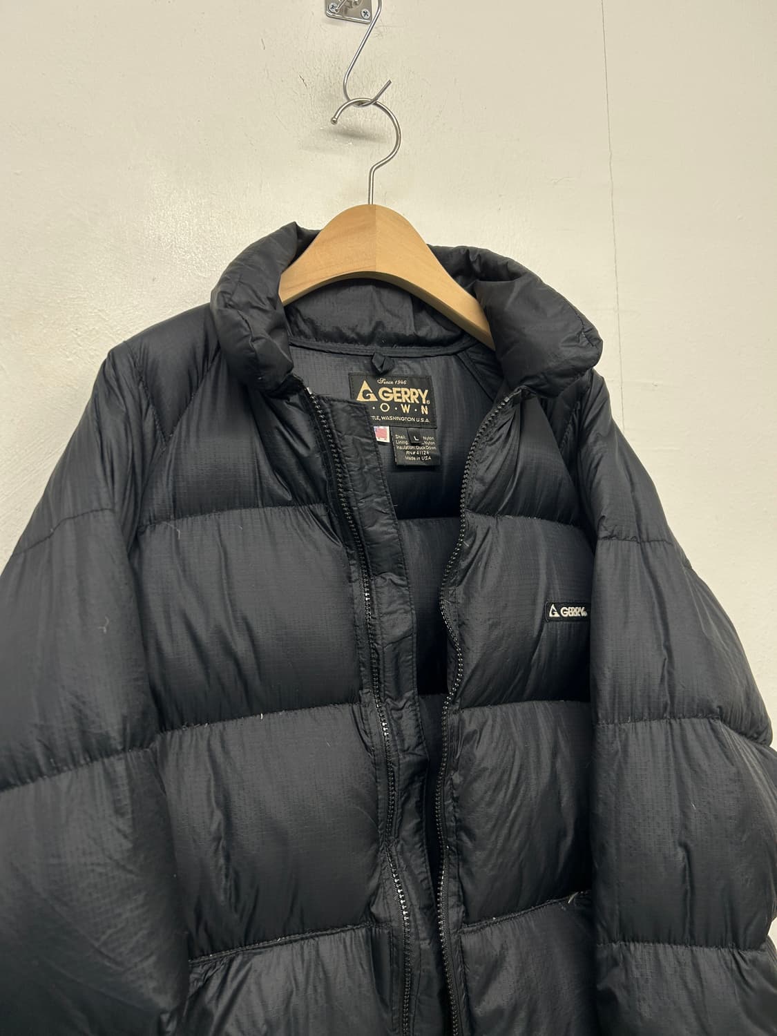 90s GERRY 블랙 패딩 점퍼 상품이미지3