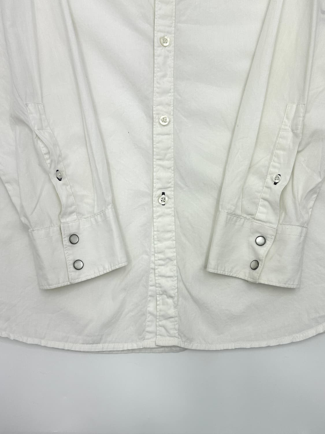 빈티지 페이즐리 프린팅 디테일 웨스턴 셔츠 상품이미지5