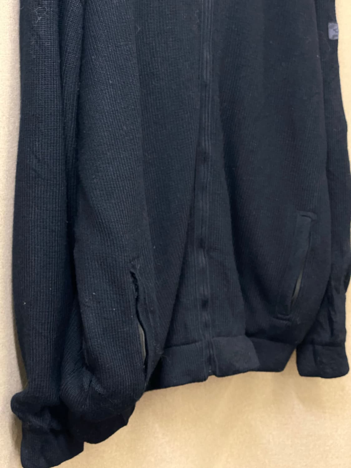 빈티지 헤비 니트 집업 상품이미지2