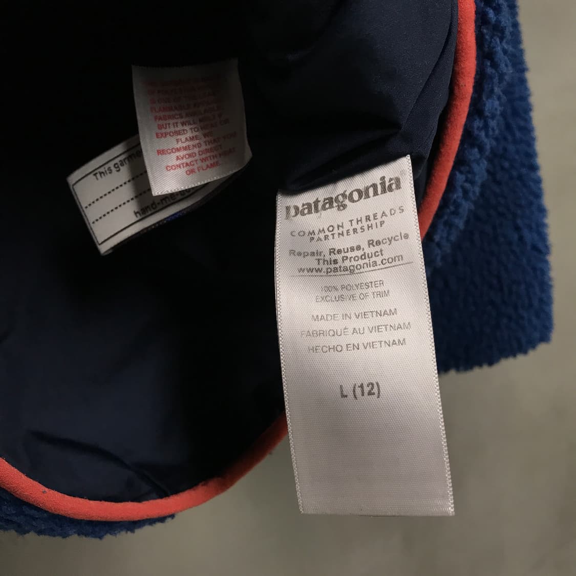 파타고니아 레트로 플리스 자켓 네이비 L12(W) 상품이미지6