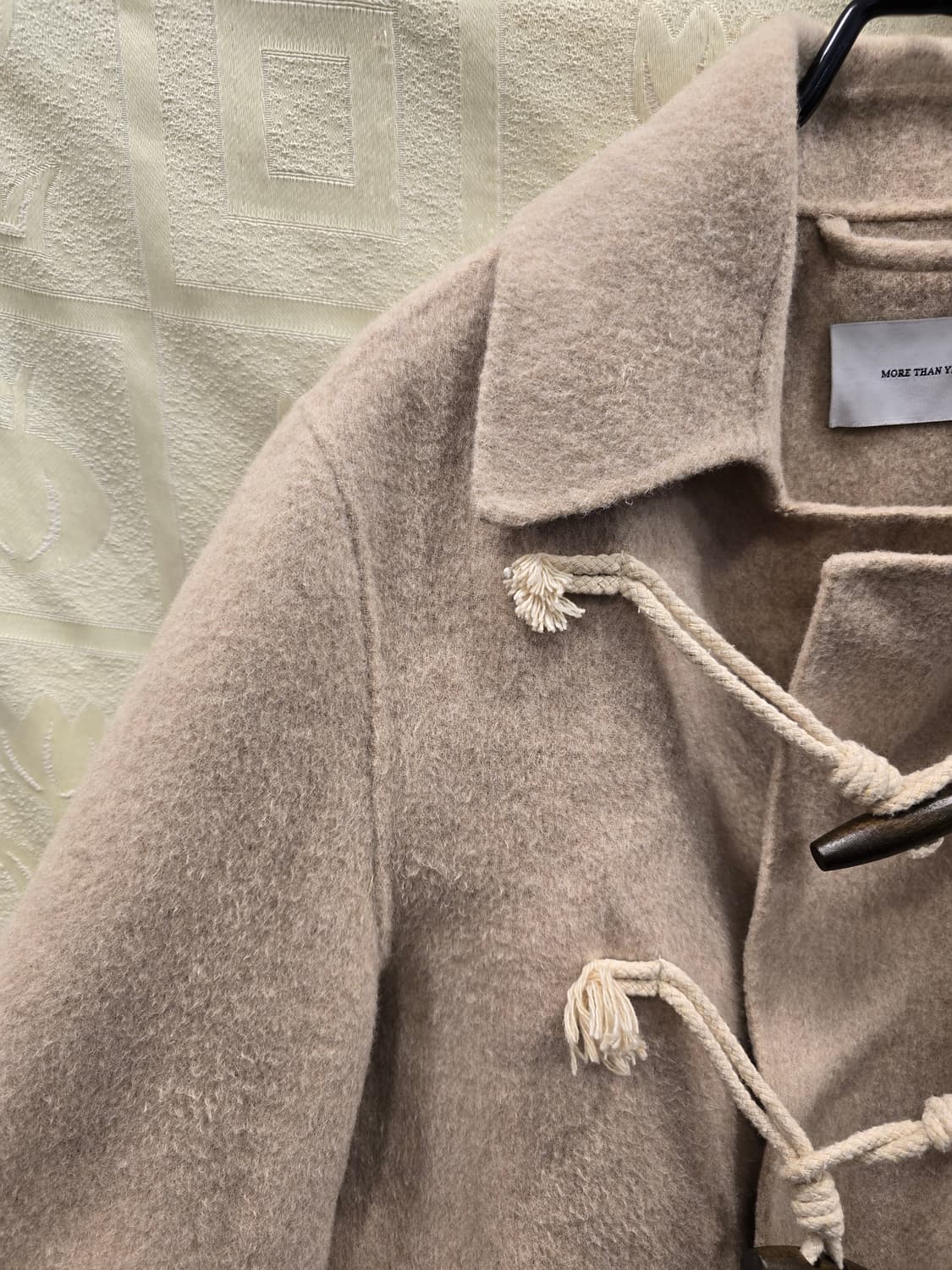 모어댄예스터데이 더플 코트 크롭 자켓 프리사이즈 상품이미지3