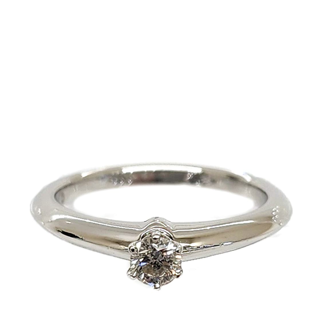 티파니 플래티늄 다이아 웨딩 반지 10호 상품이미지3