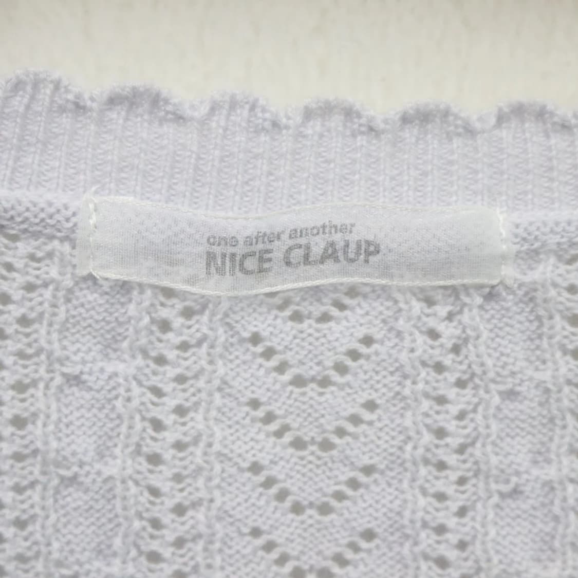 나이스클랍 펀칭 가디건 60679 상품이미지8