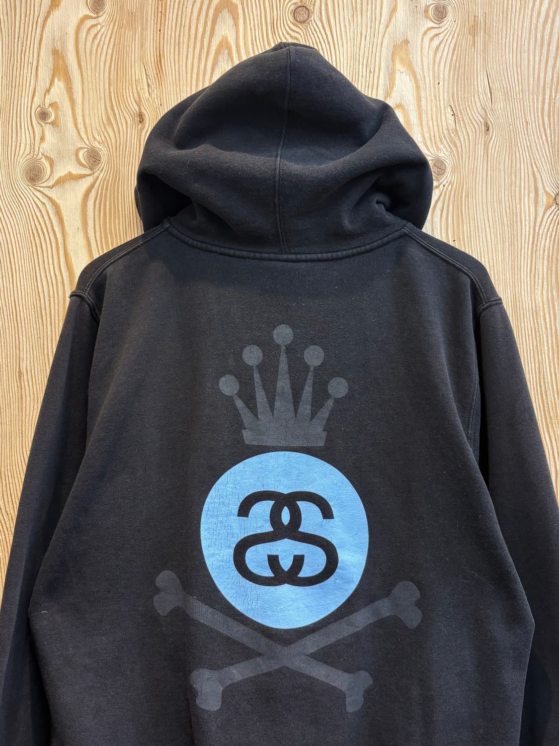 00s 스투시 S링크 크라운 후드집업 상품이미지4