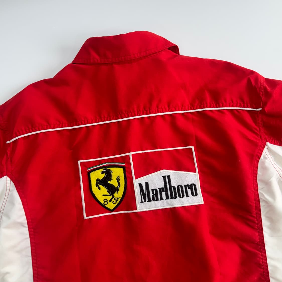 Ferrari 페라리 Marlboro 레드 레이싱 반팔 카라티  상품이미지7