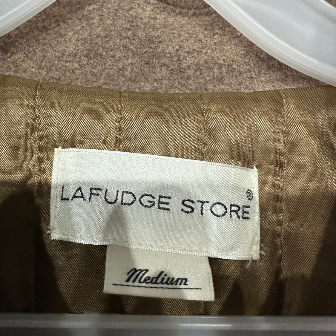 라퍼지스토어 울 오버핏 롱코트 상품이미지3