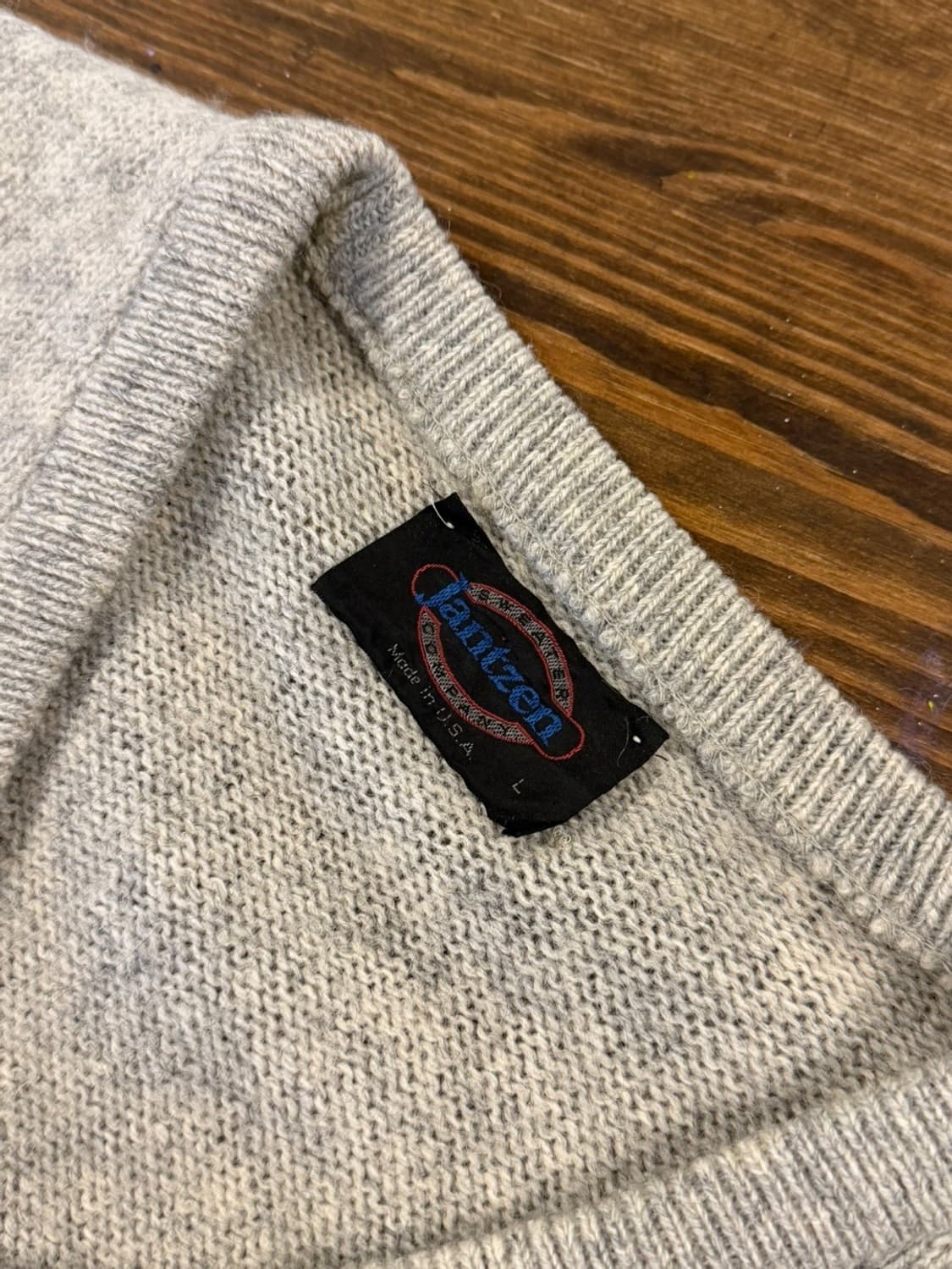 Jantzen 램스울 니트 100 상품이미지5