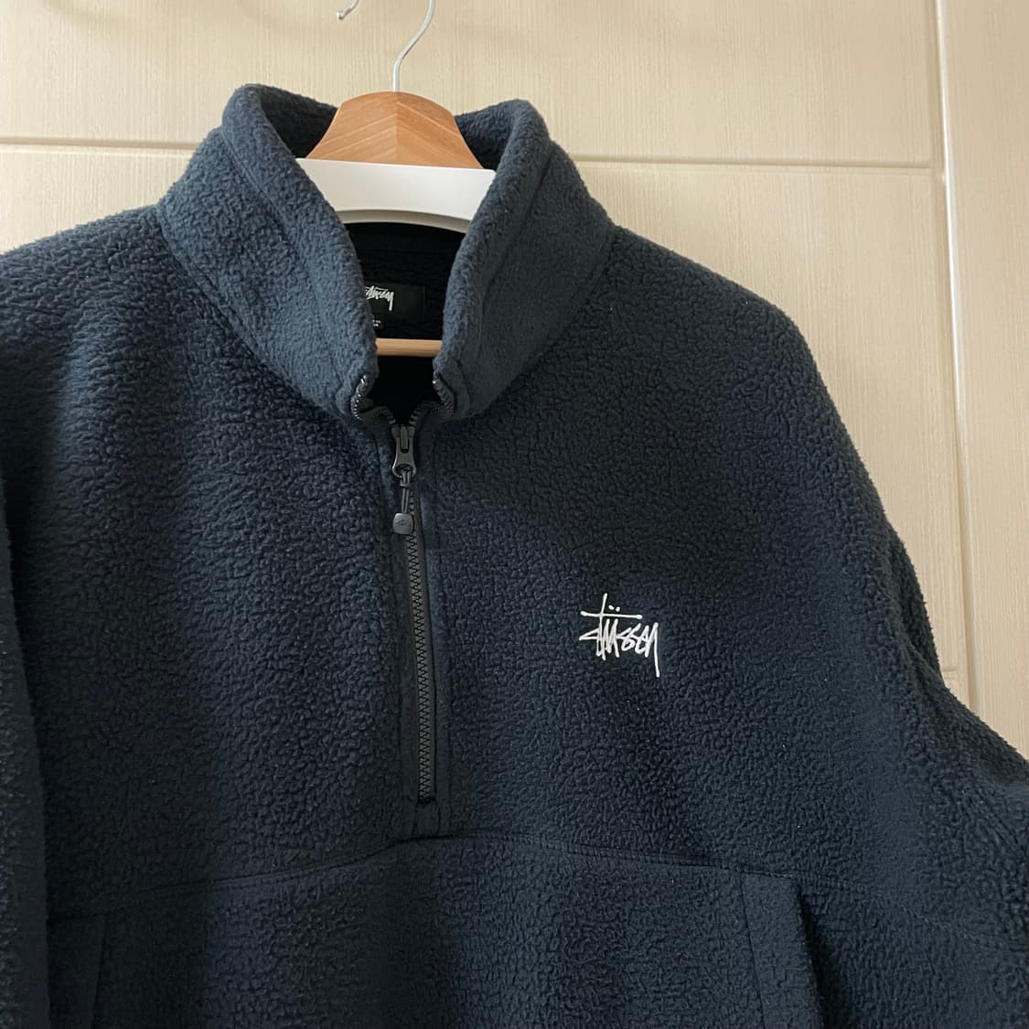 Stussy 스투시 폴라 플리스 하프 집 (L) 상품이미지3