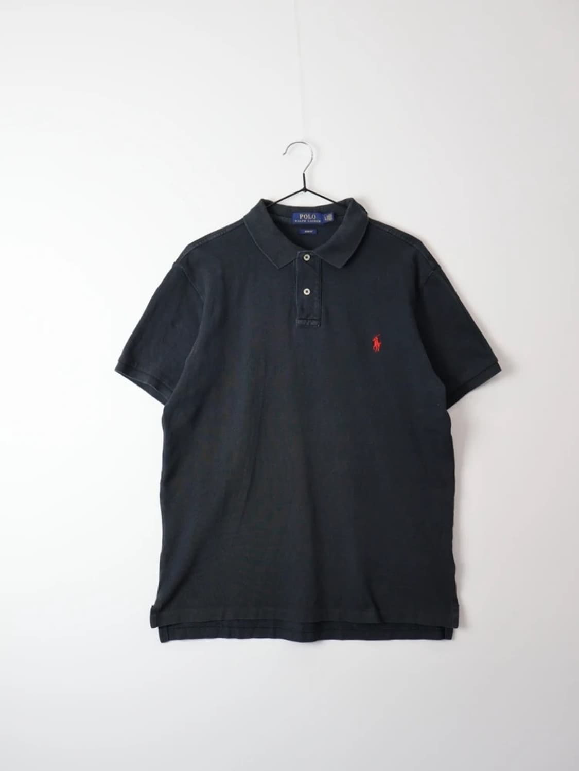 Polo Slim Fit Black Polo Shirt 상품이미지4