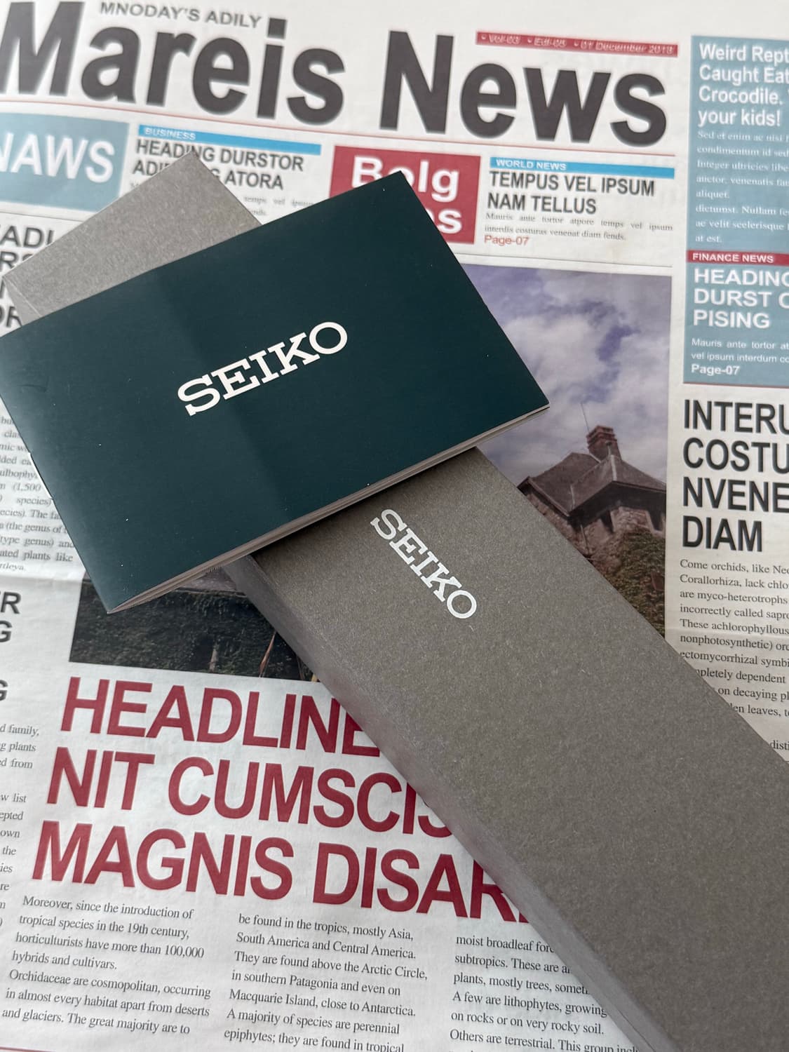 세이코 Seiko x 나노 유니버스 콜라보 한정판 탱크 상품이미지6