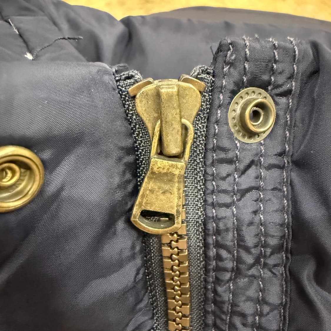 폴로 랄프로렌 데님앤서플라이 네이비 떡코 패딩 조끼  상품이미지6