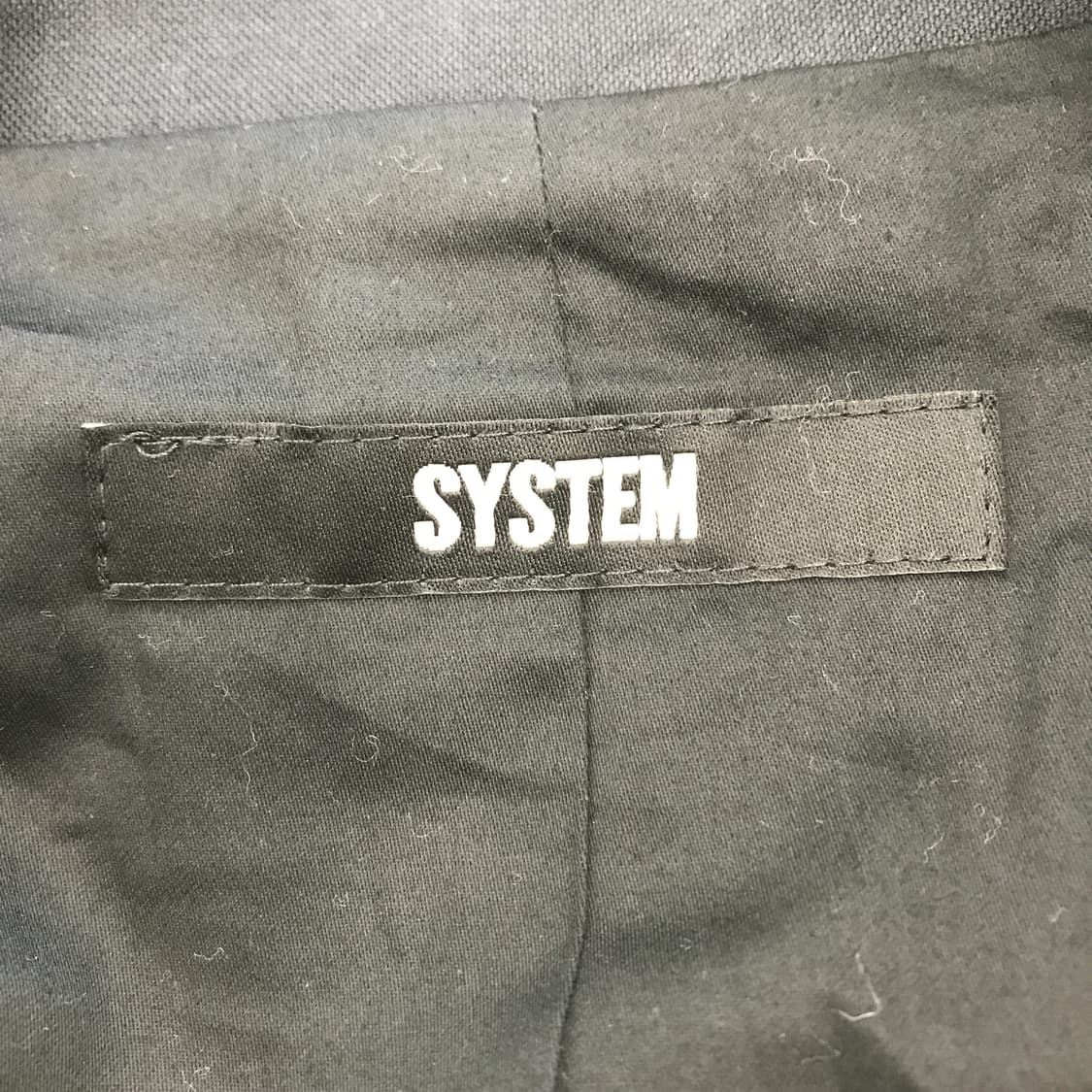 시스템옴므 코튼 피코트 [95] 상품이미지4