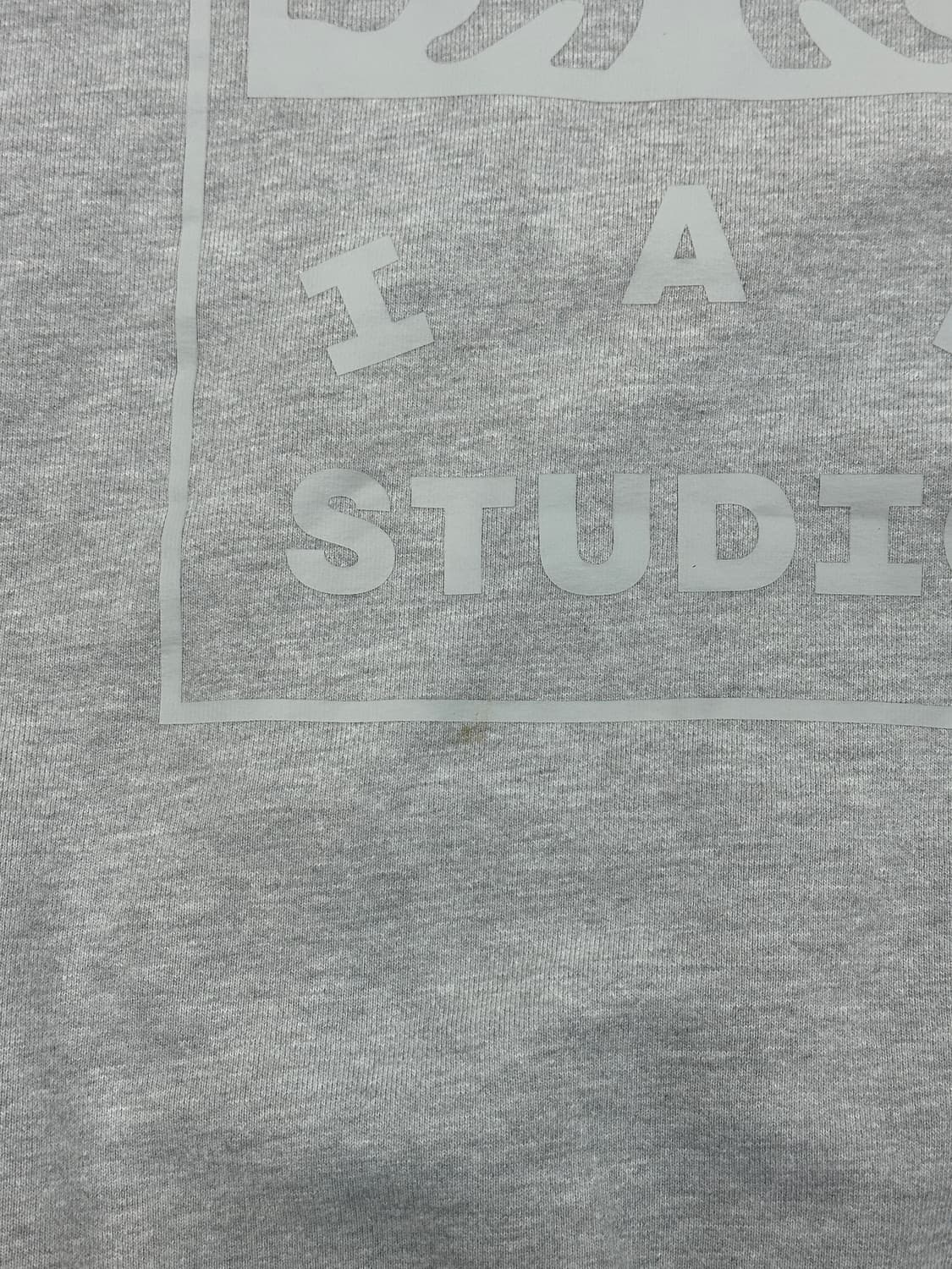 아이앱 스튜디오 x 오베이 아이콘 엑스트라 헤비 집업 후드 그레이 헤더 상품이미지3