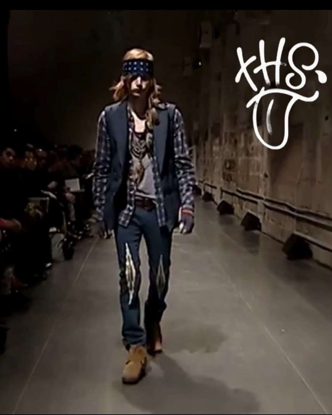 넘버나인 05AW 오르테가 블랙 진 상품이미지1