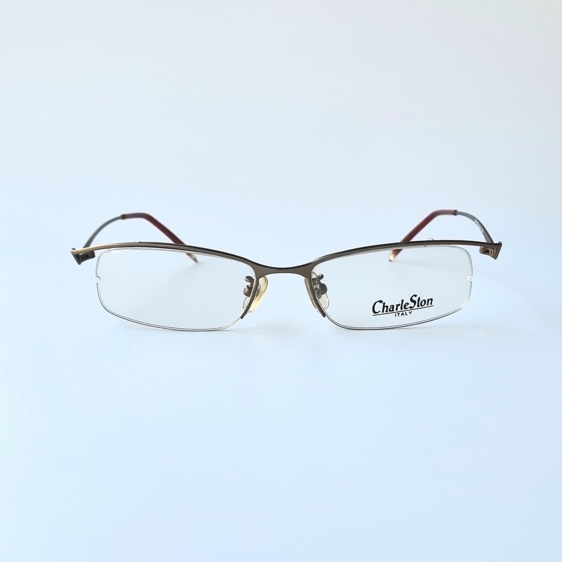 데드스탁  Charleston 반무테 안경테 294 상품이미지1