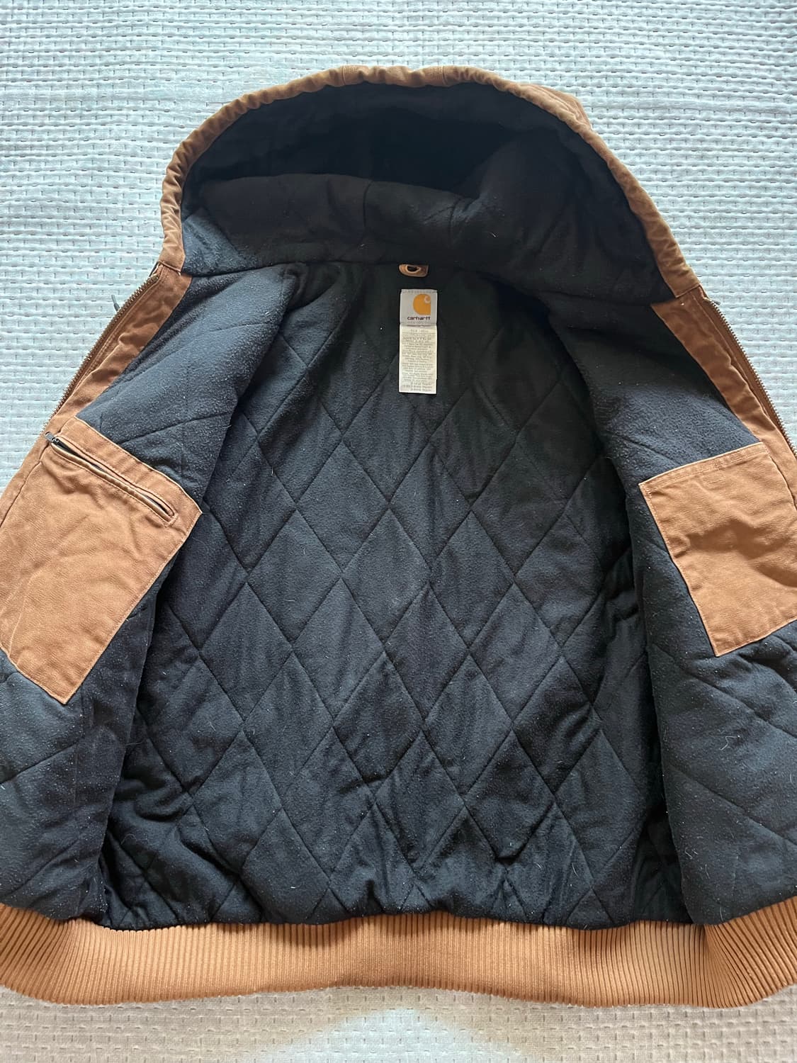 [XL] 칼하트 j130 샌드스톤 덕 액티브 자켓 상품이미지3