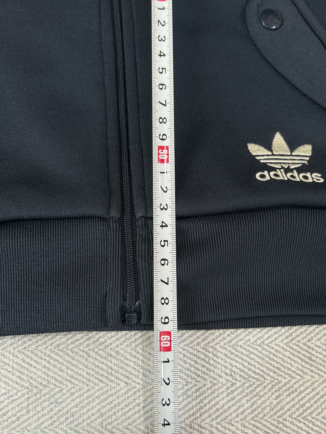 아디다스 네이비 올드스쿨 져지 트랙탑 90 여성 상품이미지10