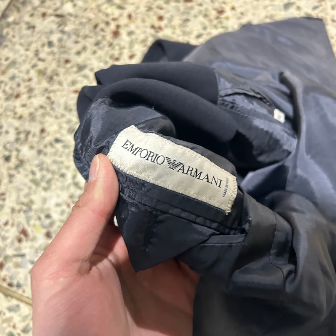 아르마니(Emporio Armani) 블레이져 블랙 블레이져 상품이미지5