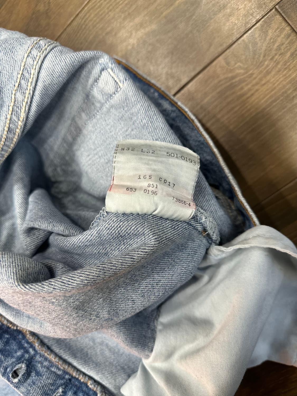 90s 리바이스 501  u.s.a  30사이즈 상품이미지6