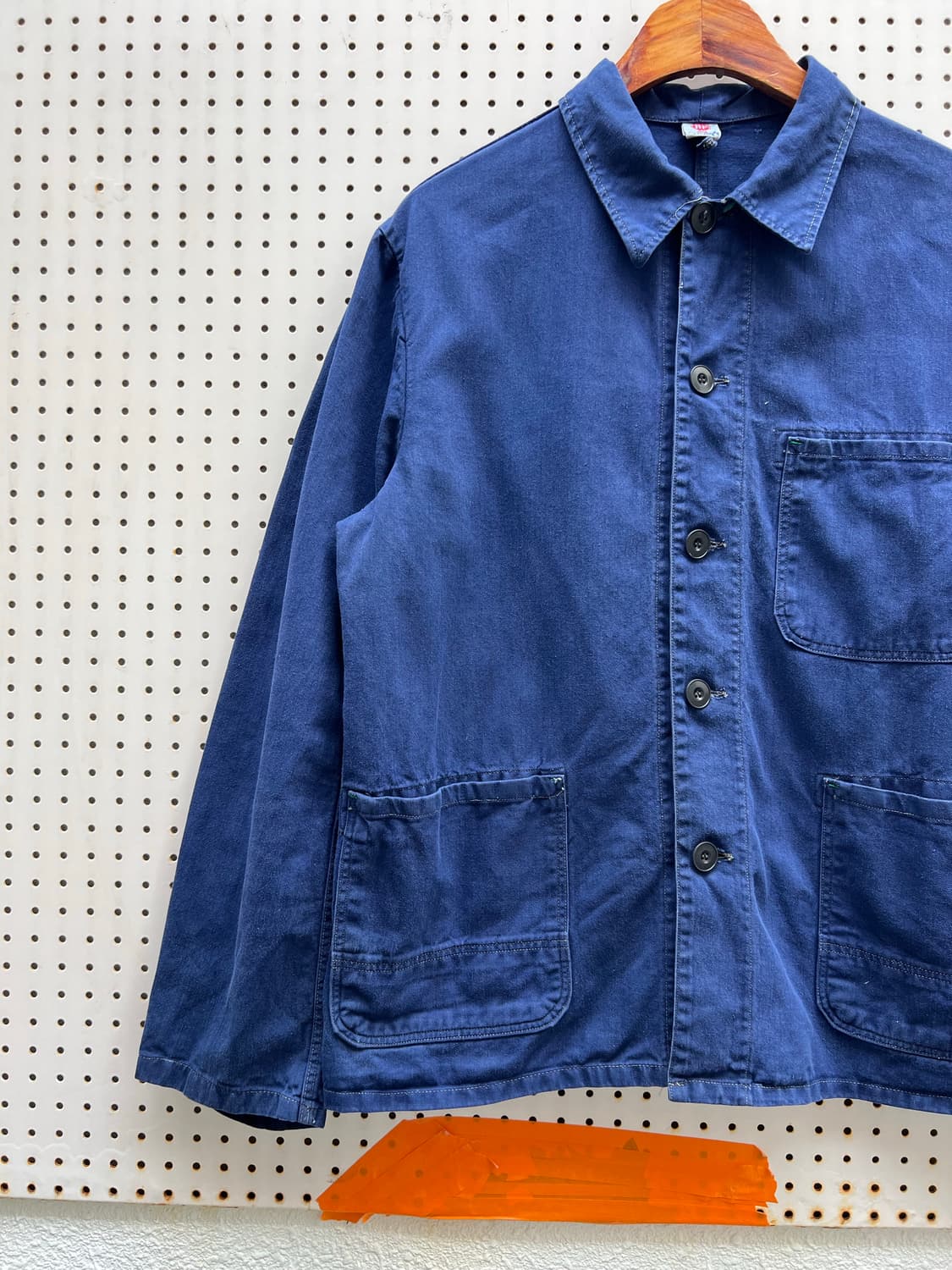 OLD EURO BP VINTAGE WASHING 빈티지프렌치워크자켓 상품이미지7