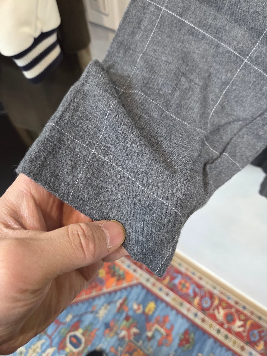 폴로랄프로렌 파자마 울 셔츠긴팔 m 상품이미지6