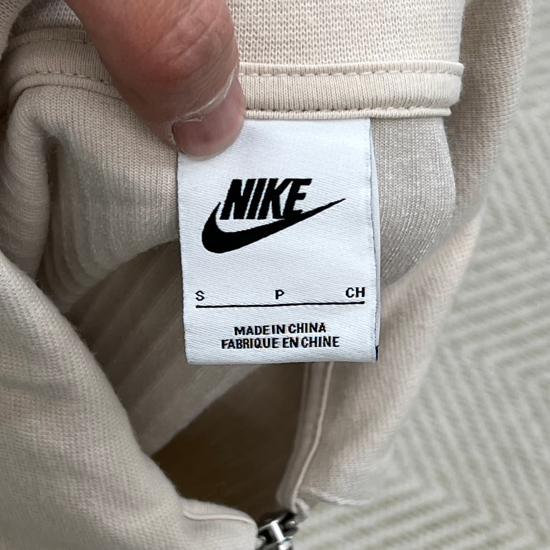 나이키 크롭 코듀로이 반집업 맨투맨 r3144 상품이미지5