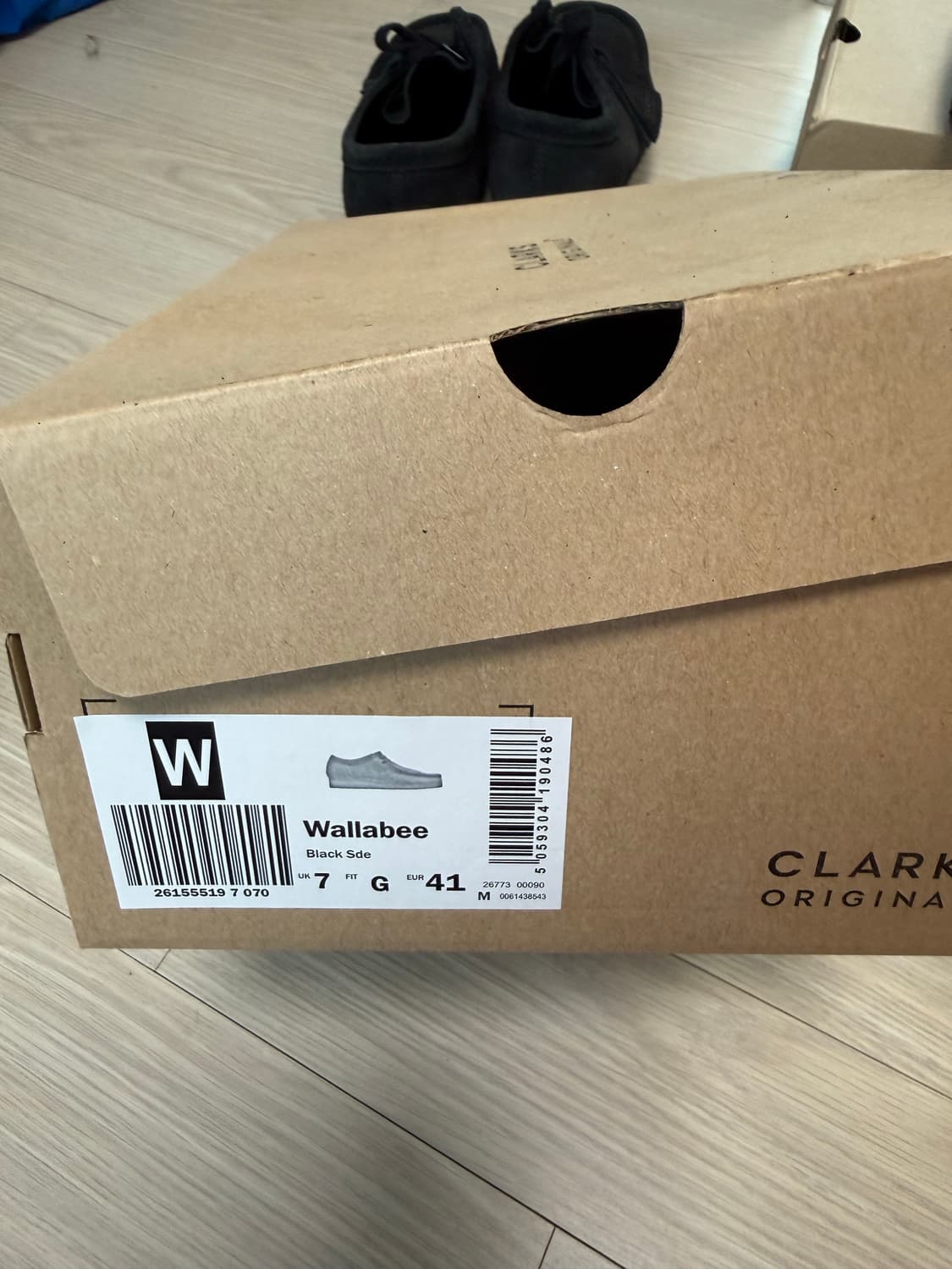 클락스 왈라비 블랙 255 7만원 상품이미지9