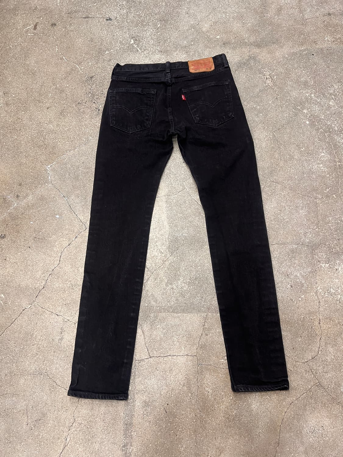 리바이스501 스키니 블랙진 상품이미지2