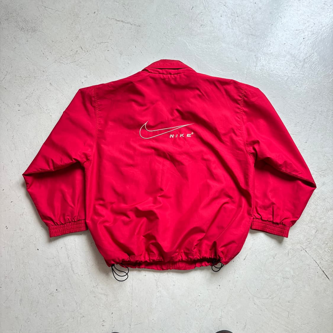 90s USA 나이키 빈티지 올드스쿨 트랙자켓 100 상품이미지8