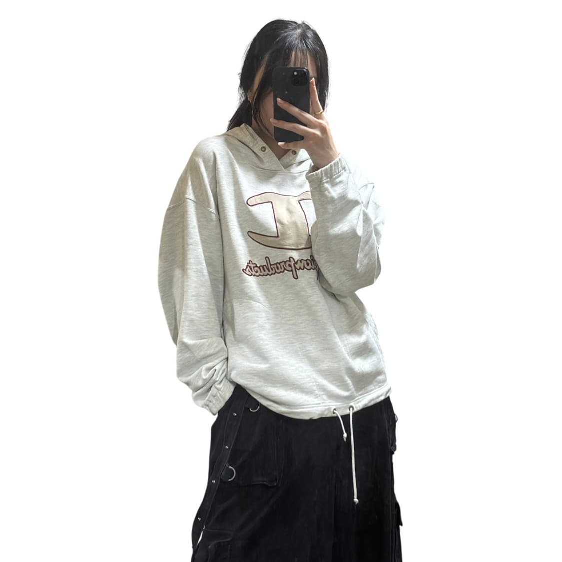 챔피온 빅로고 후드티 상품이미지1