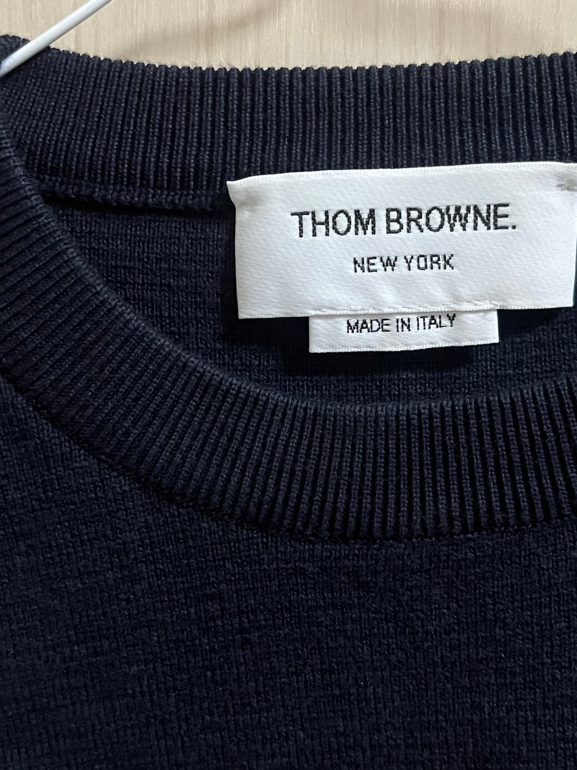 톰브라운 스티치 네이비 니트 상품이미지2