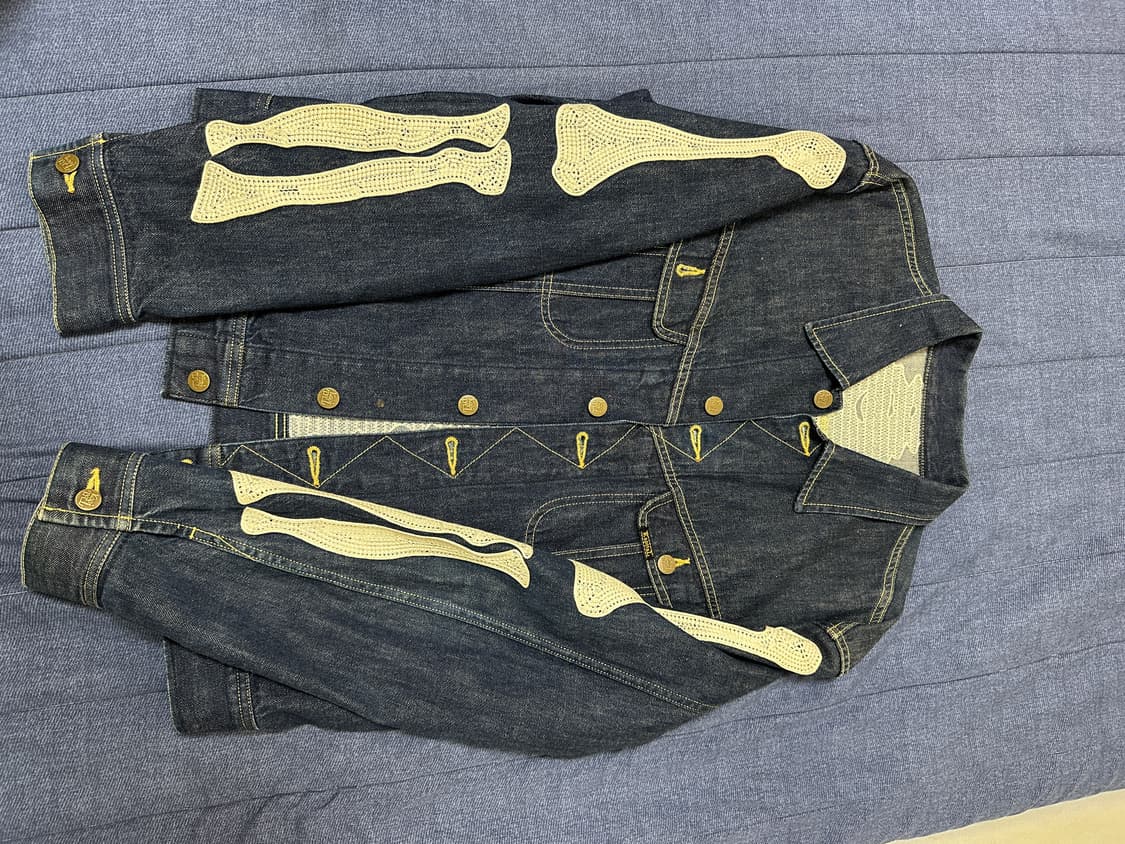 캐피탈 11.5온즈 데님 멕시칸 턱시도 웨스터너 본 자켓 인디고 46 상품이미지1